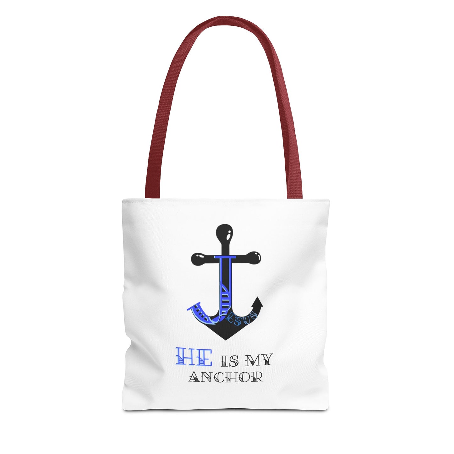 Jesus is my anchor, Tote Bag