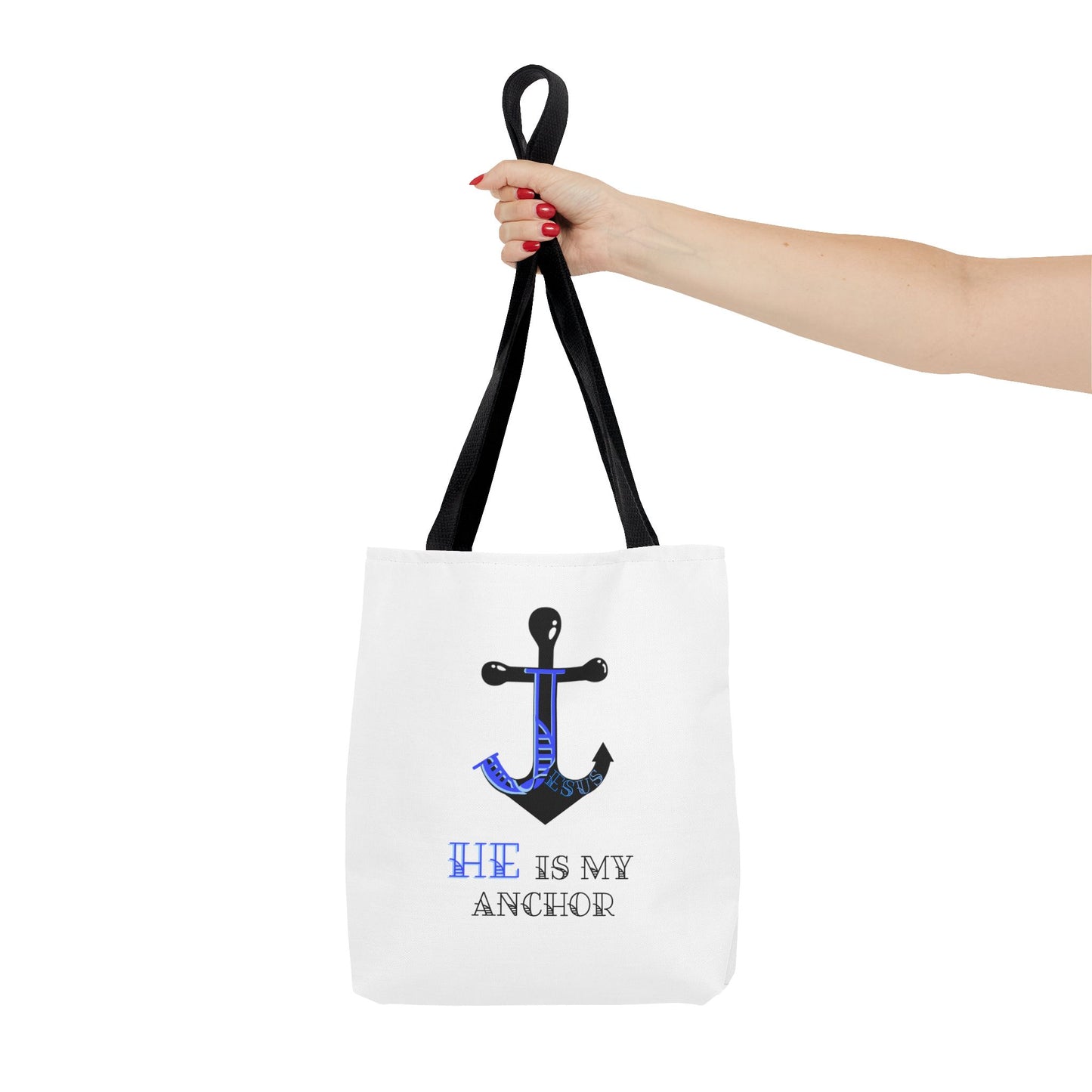 Jesus is my anchor, Tote Bag