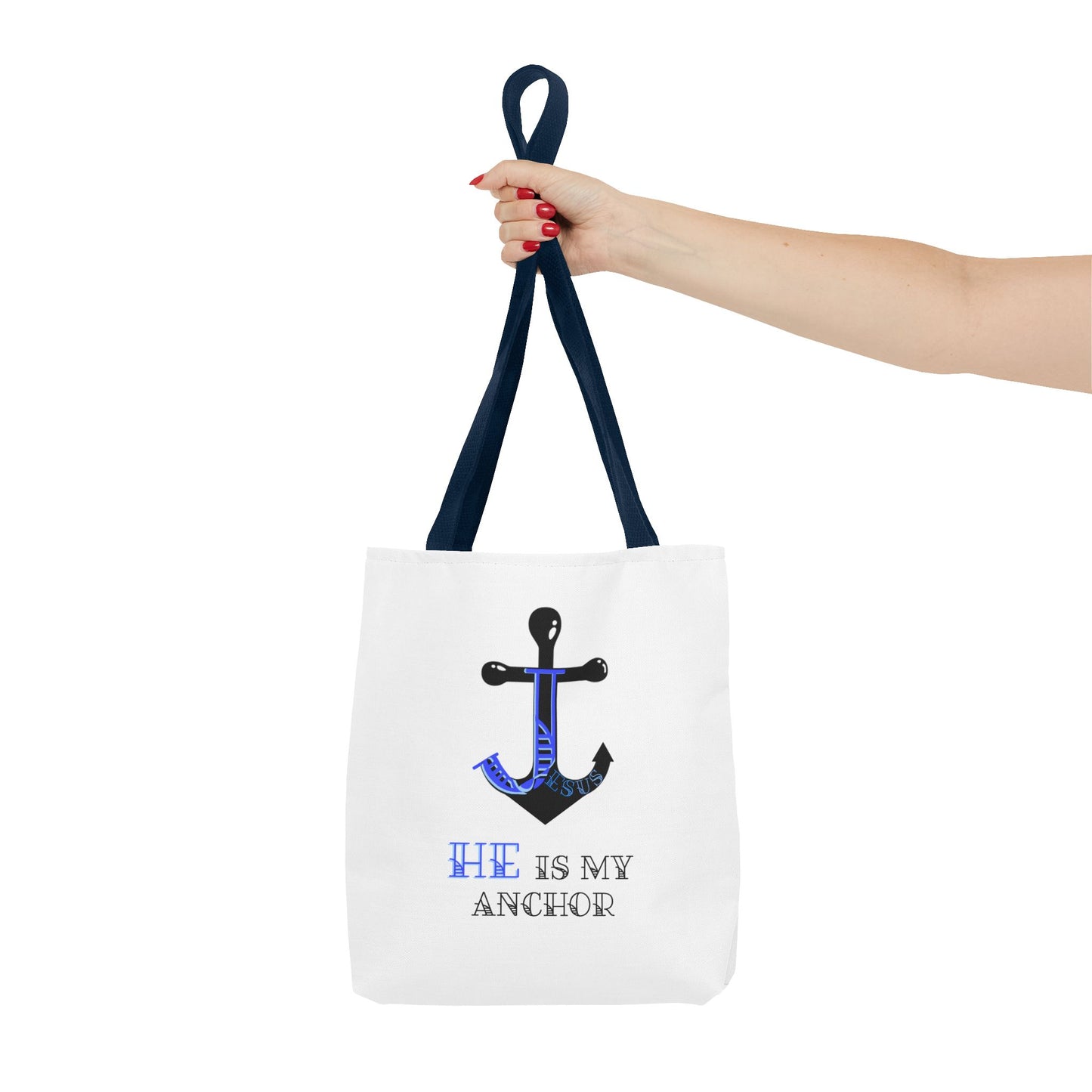 Jesus is my anchor, Tote Bag