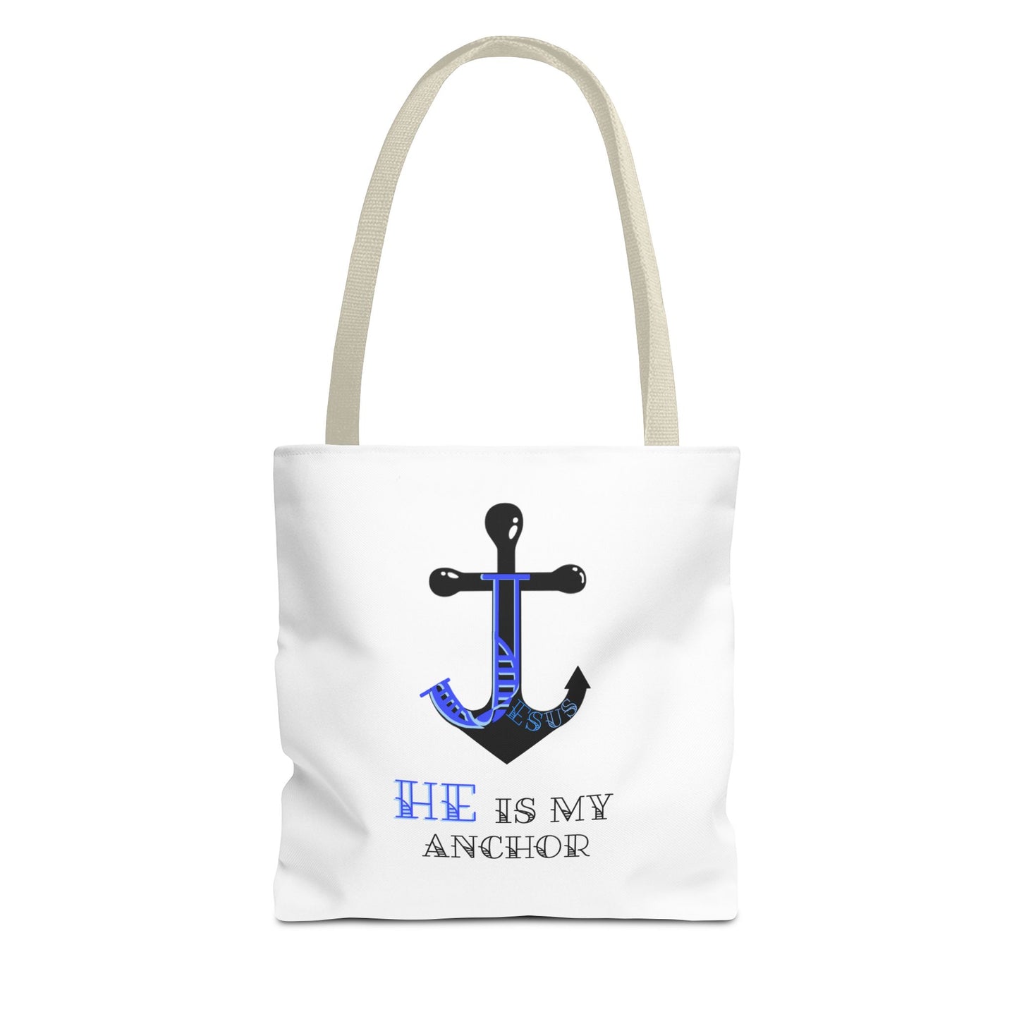 Jesus is my anchor, Tote Bag