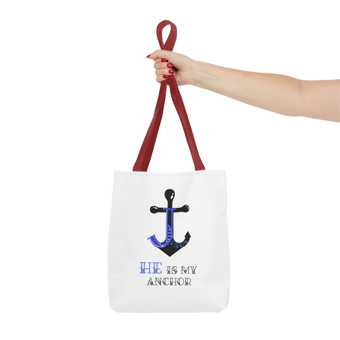 Jesus is my anchor, Tote Bag