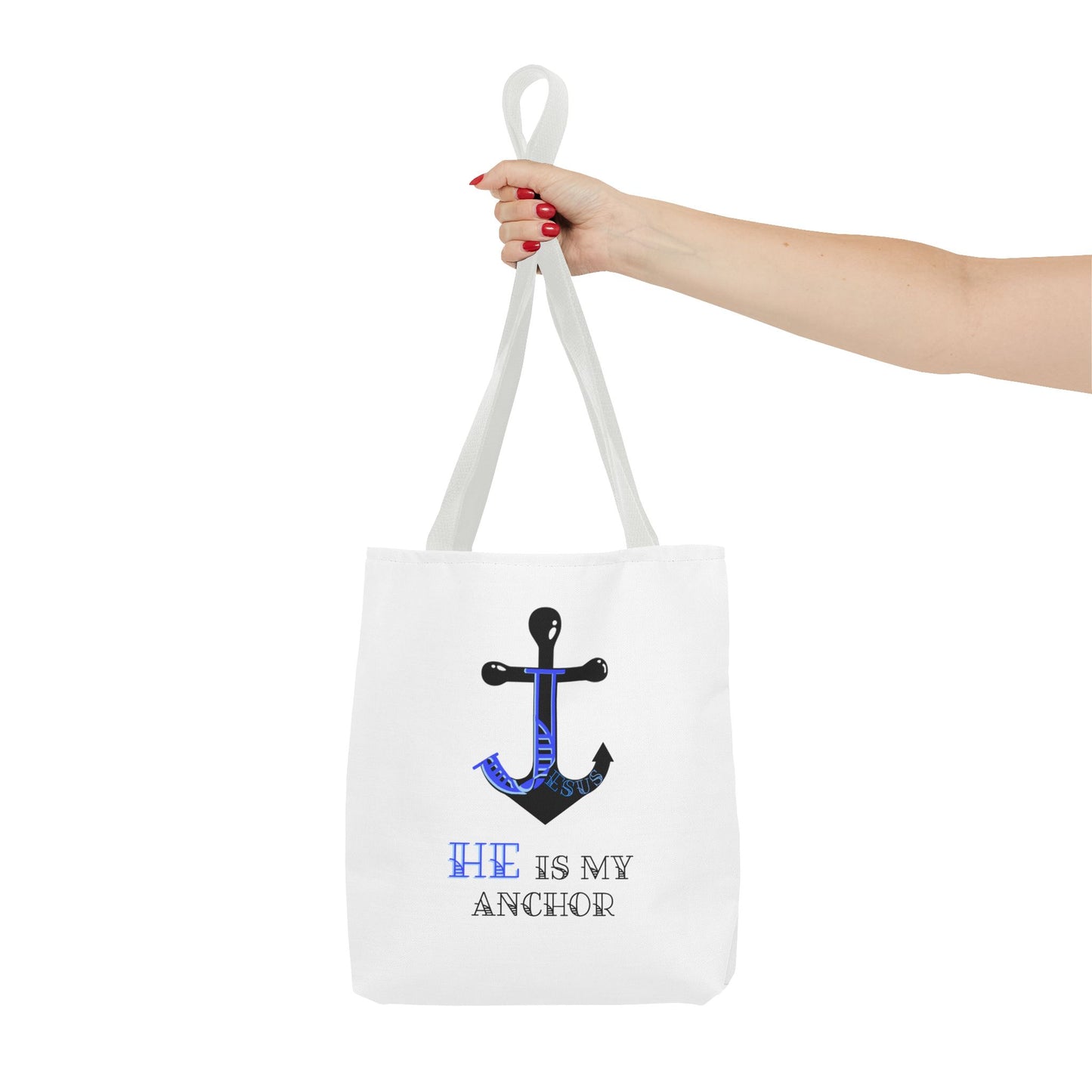 Jesus is my anchor, Tote Bag