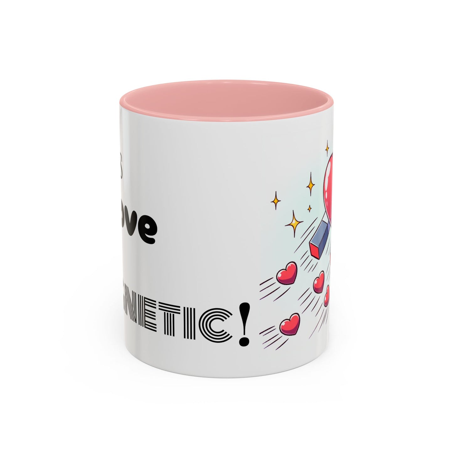 God's love is magnetic, color Mug