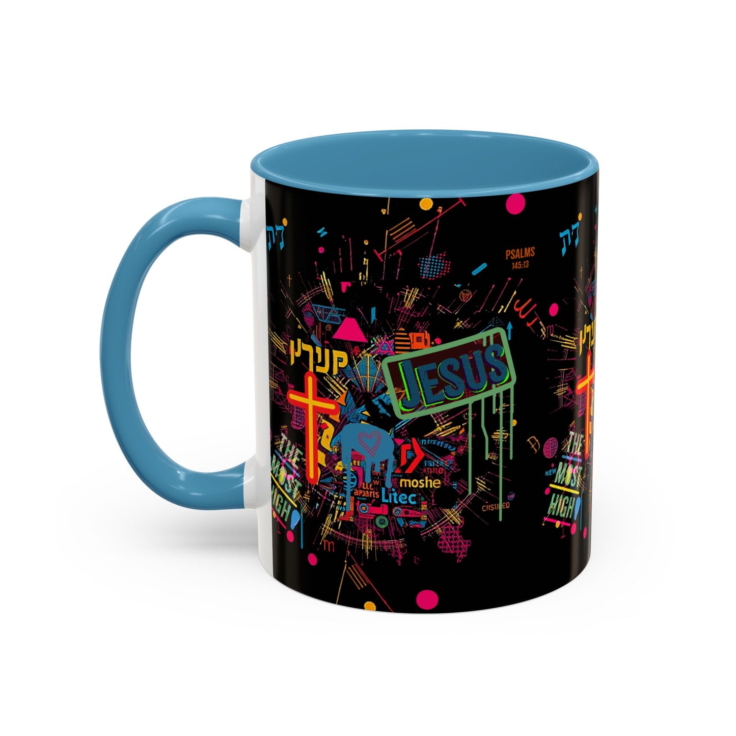 The Most High explosion, color Mug