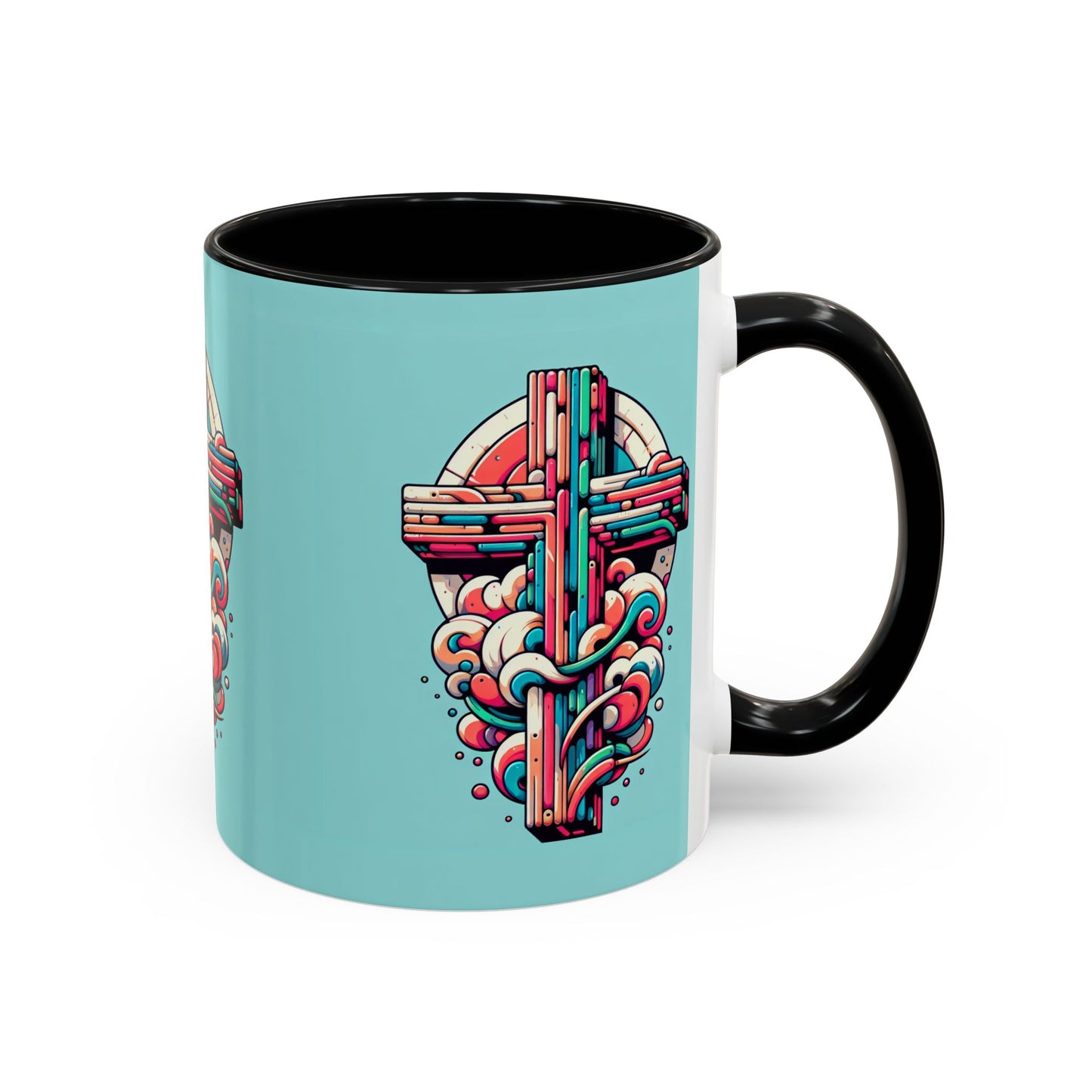 Pastel Cross, color Mug