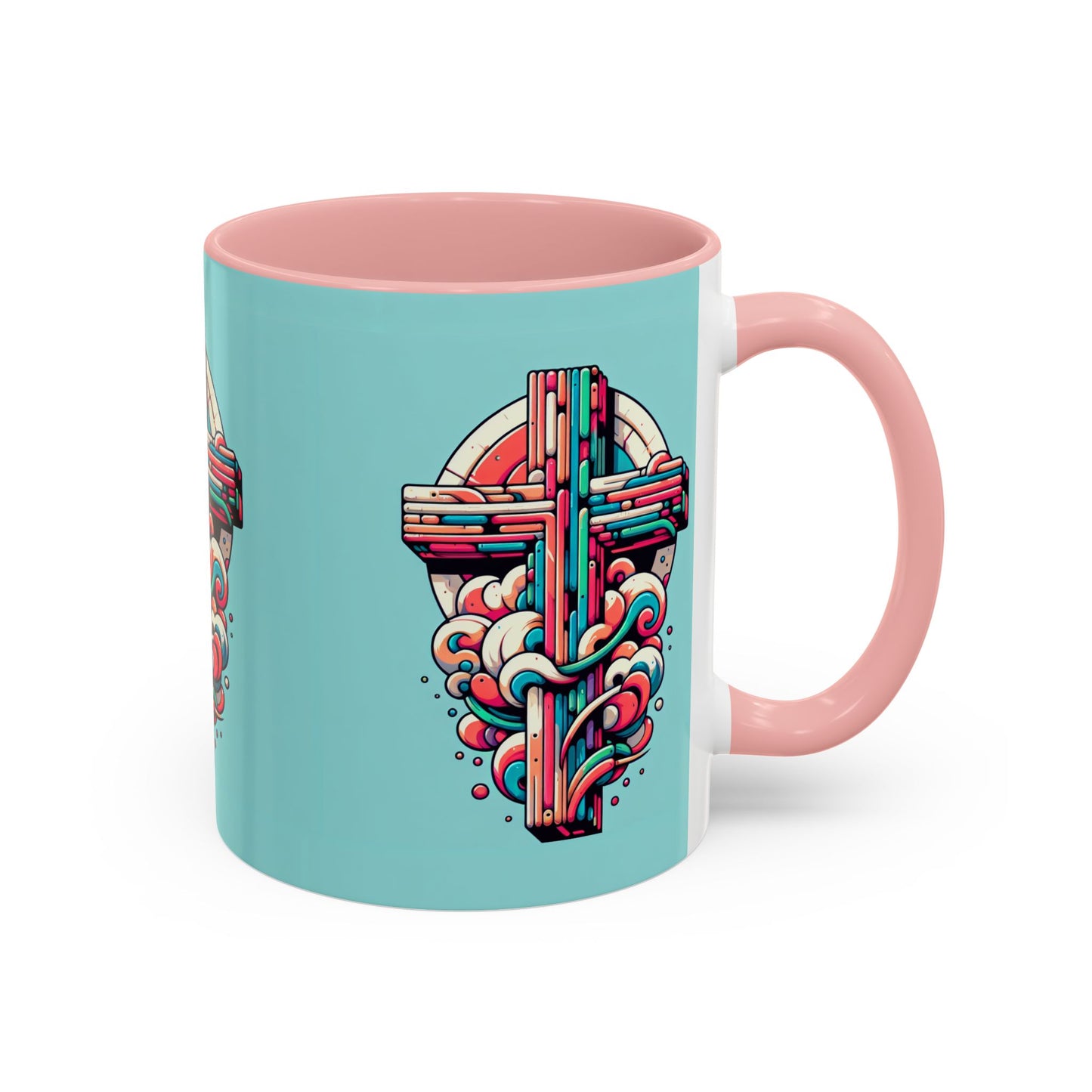 Pastel Cross, color Mug