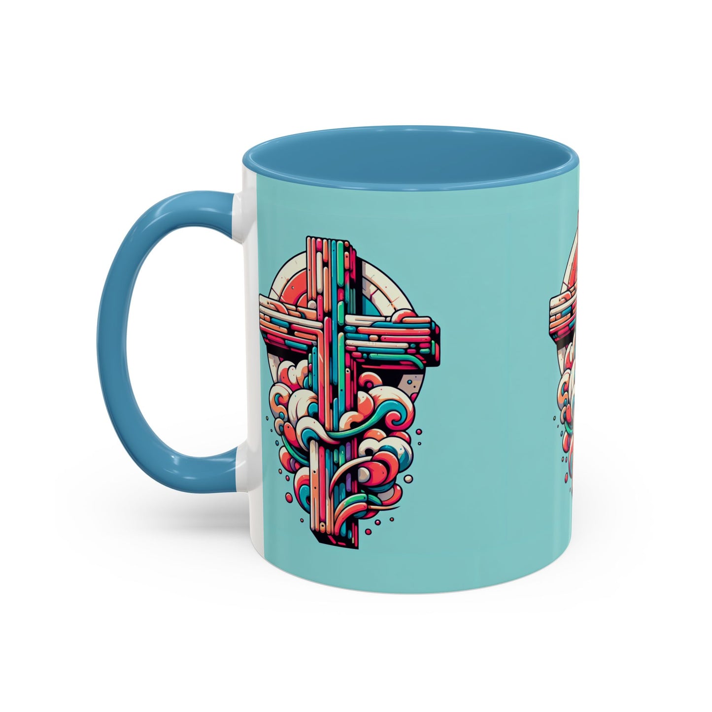 Pastel Cross, color Mug