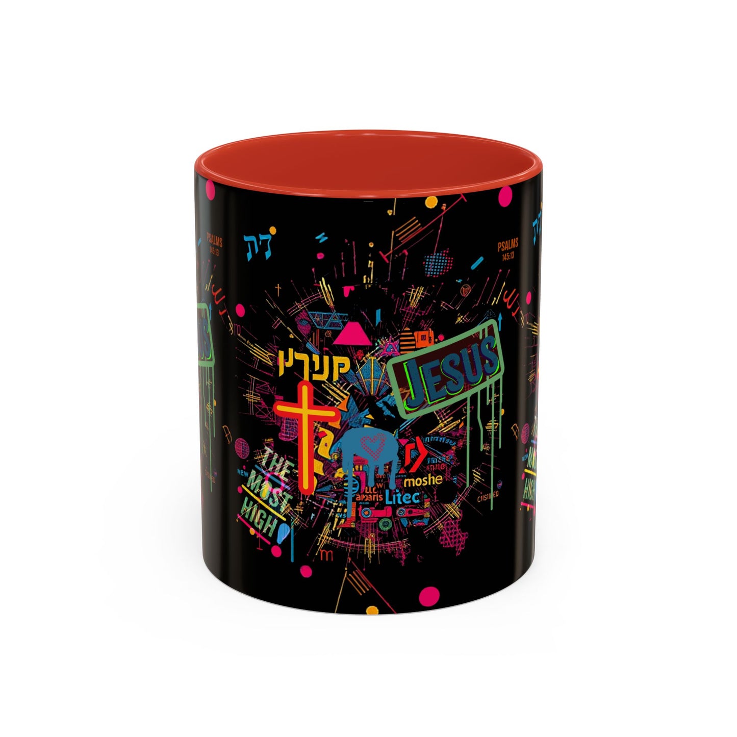 The Most High explosion, color Mug