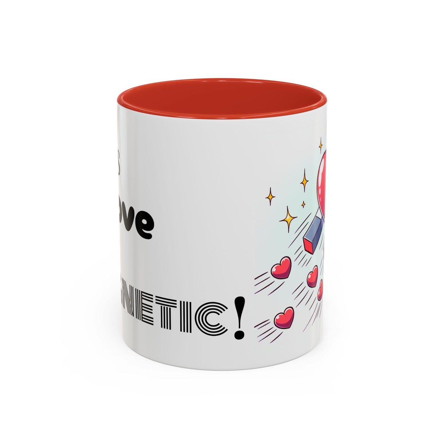 God's love is magnetic, color Mug