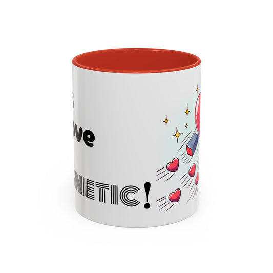 God's love is magnetic, color Mug