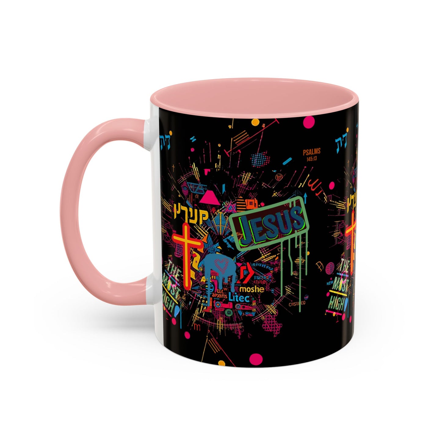 The Most High explosion, color Mug