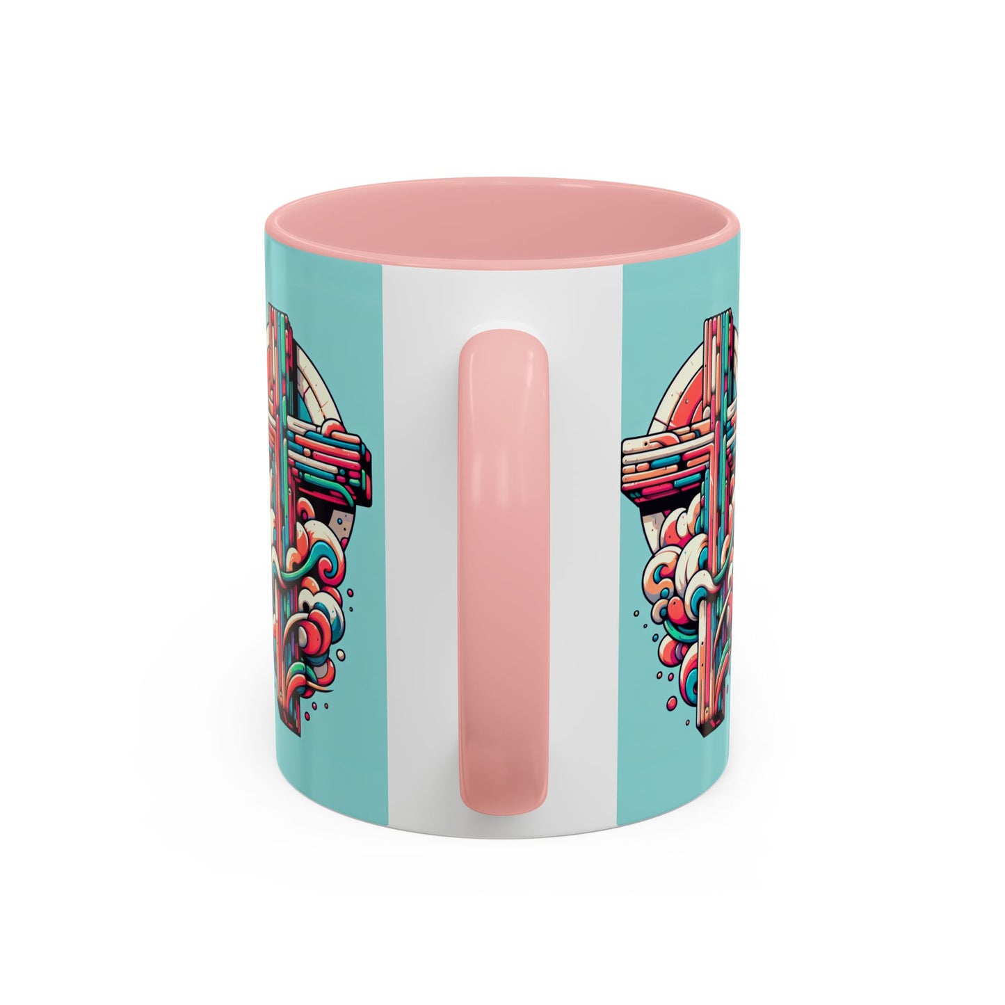 Pastel Cross, color Mug