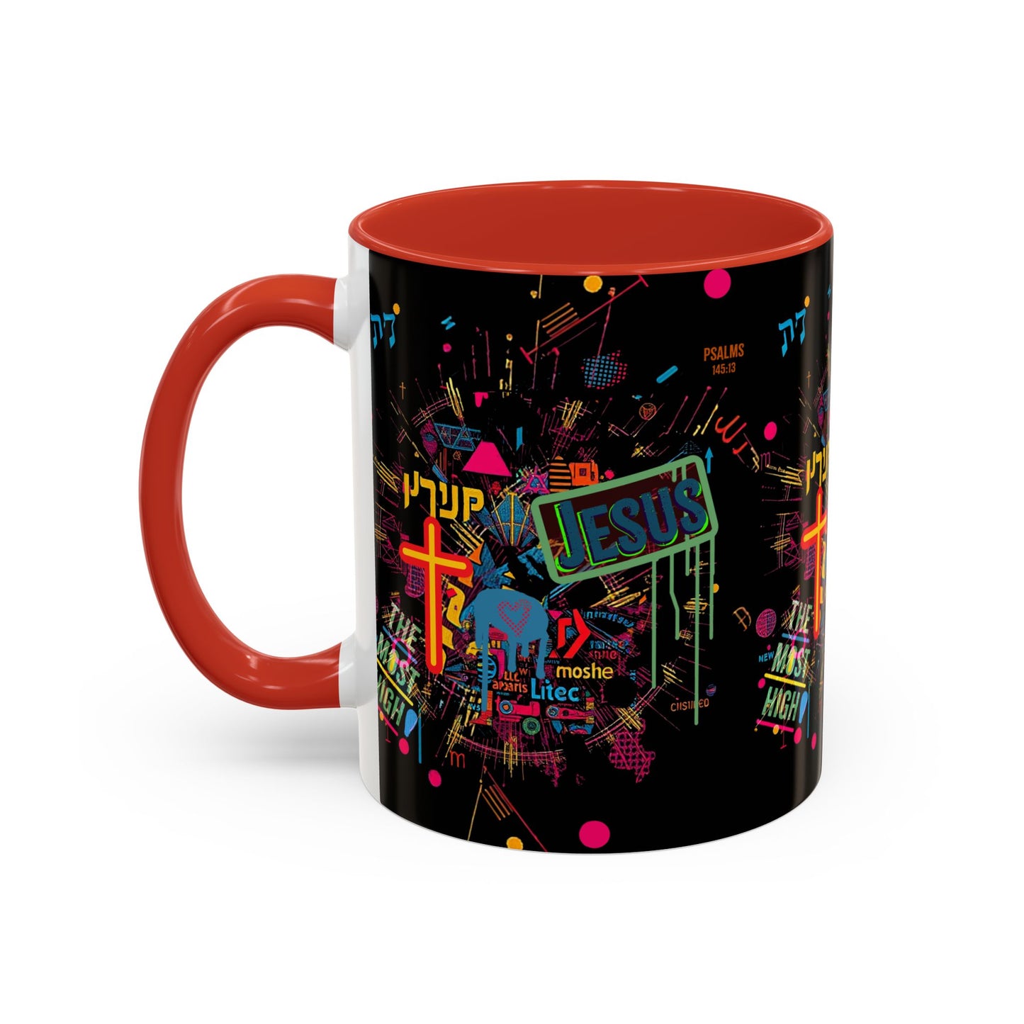 The Most High explosion, color Mug