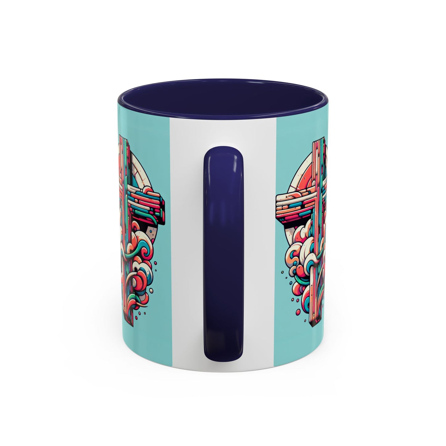 Pastel Cross, color Mug