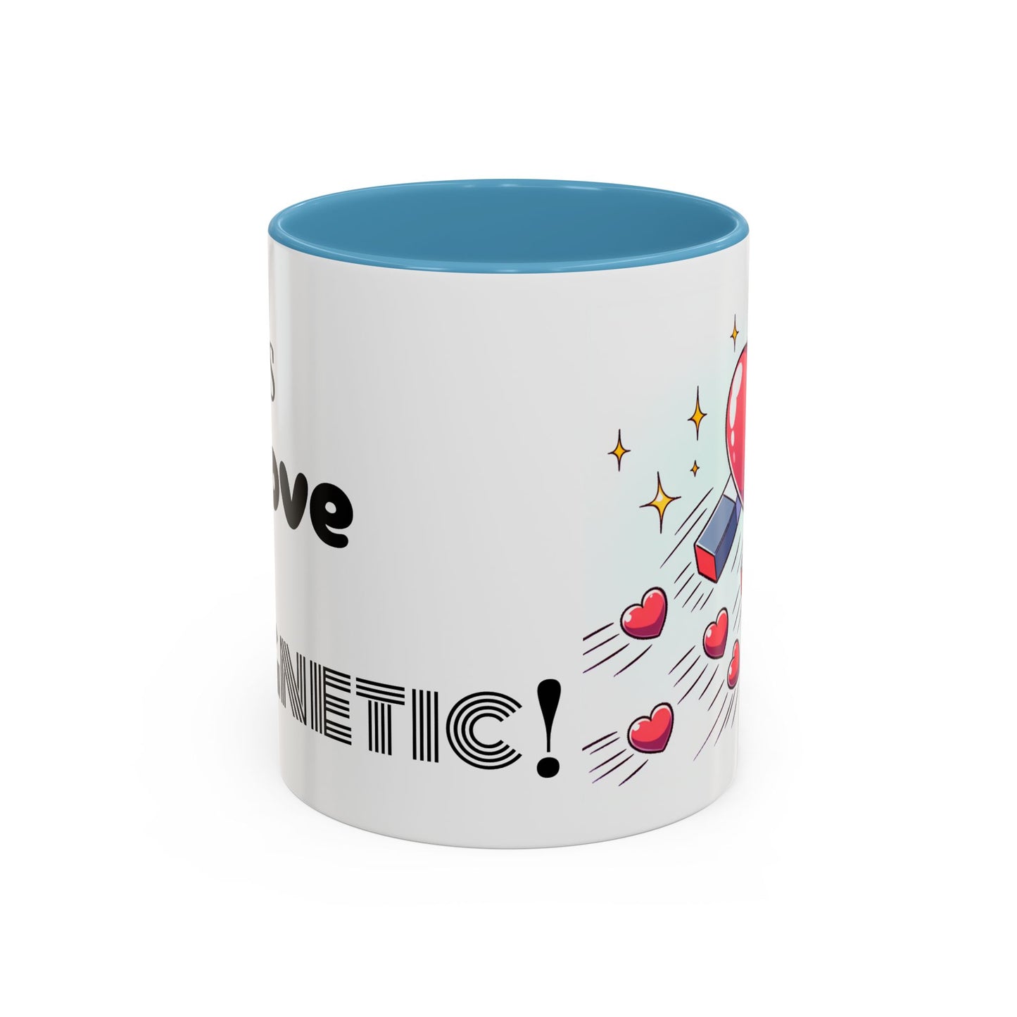 God's love is magnetic, color Mug