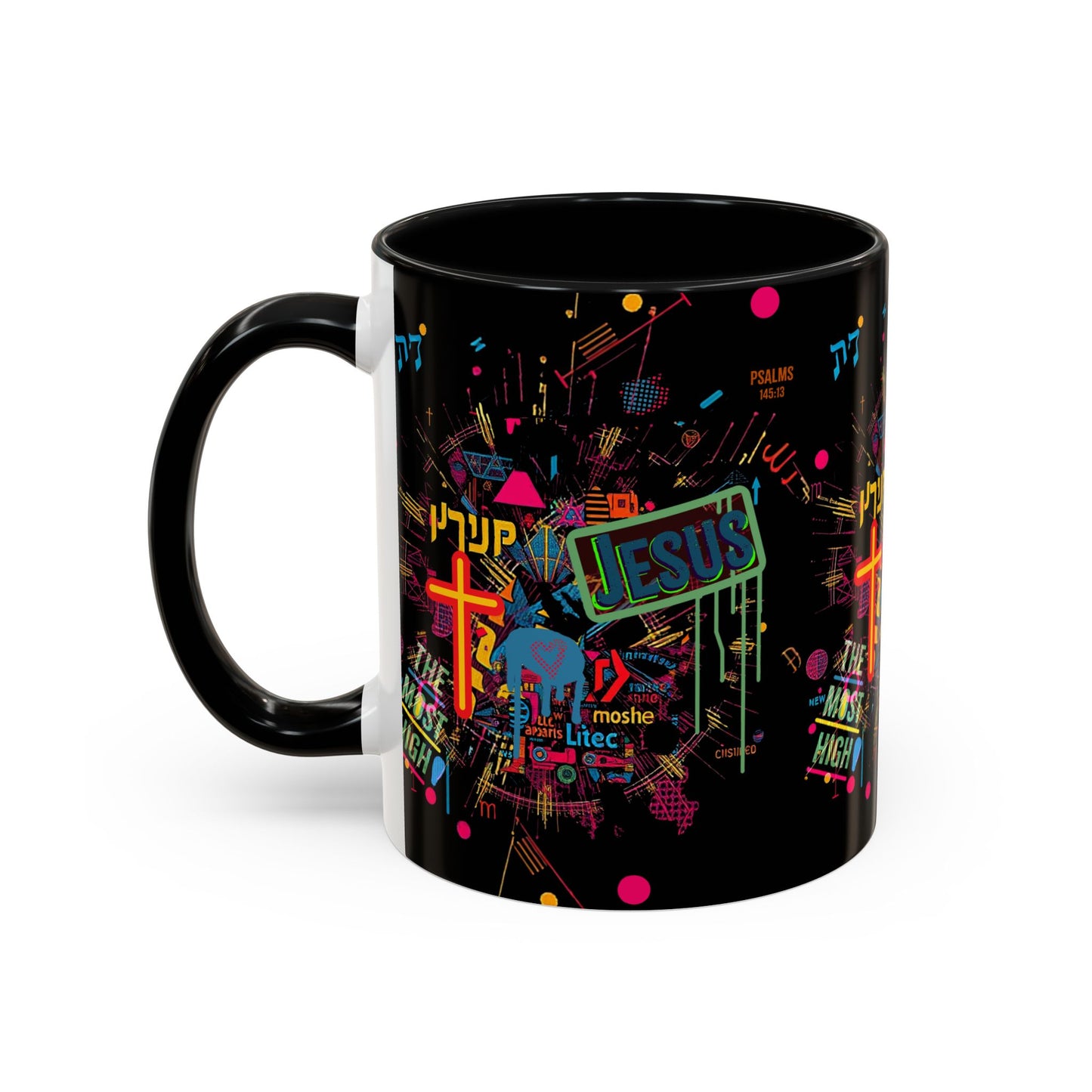 The Most High explosion, color Mug