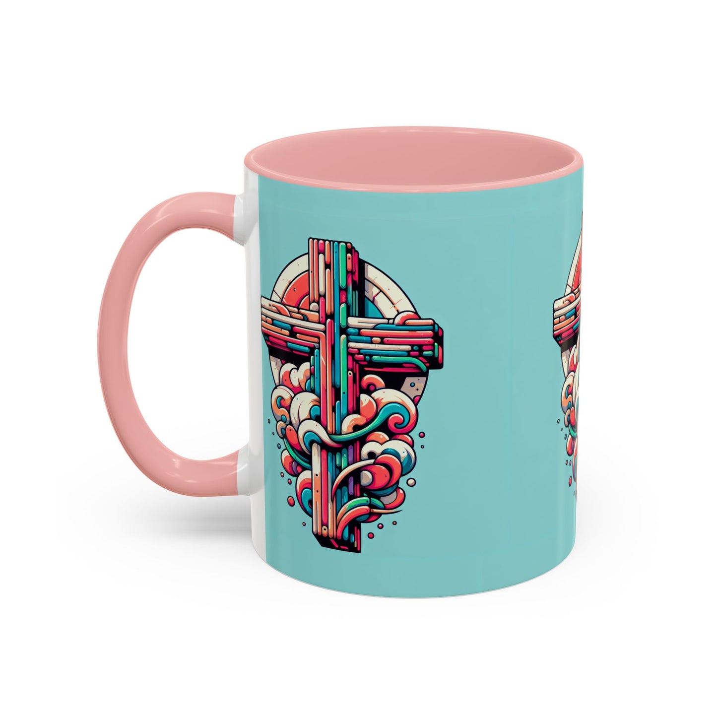 Pastel Cross, color Mug