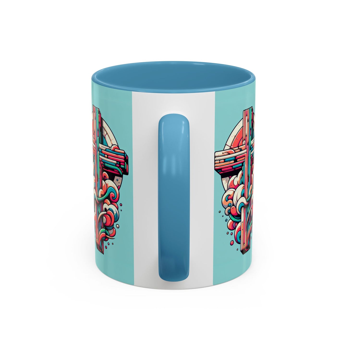 Pastel Cross, color Mug