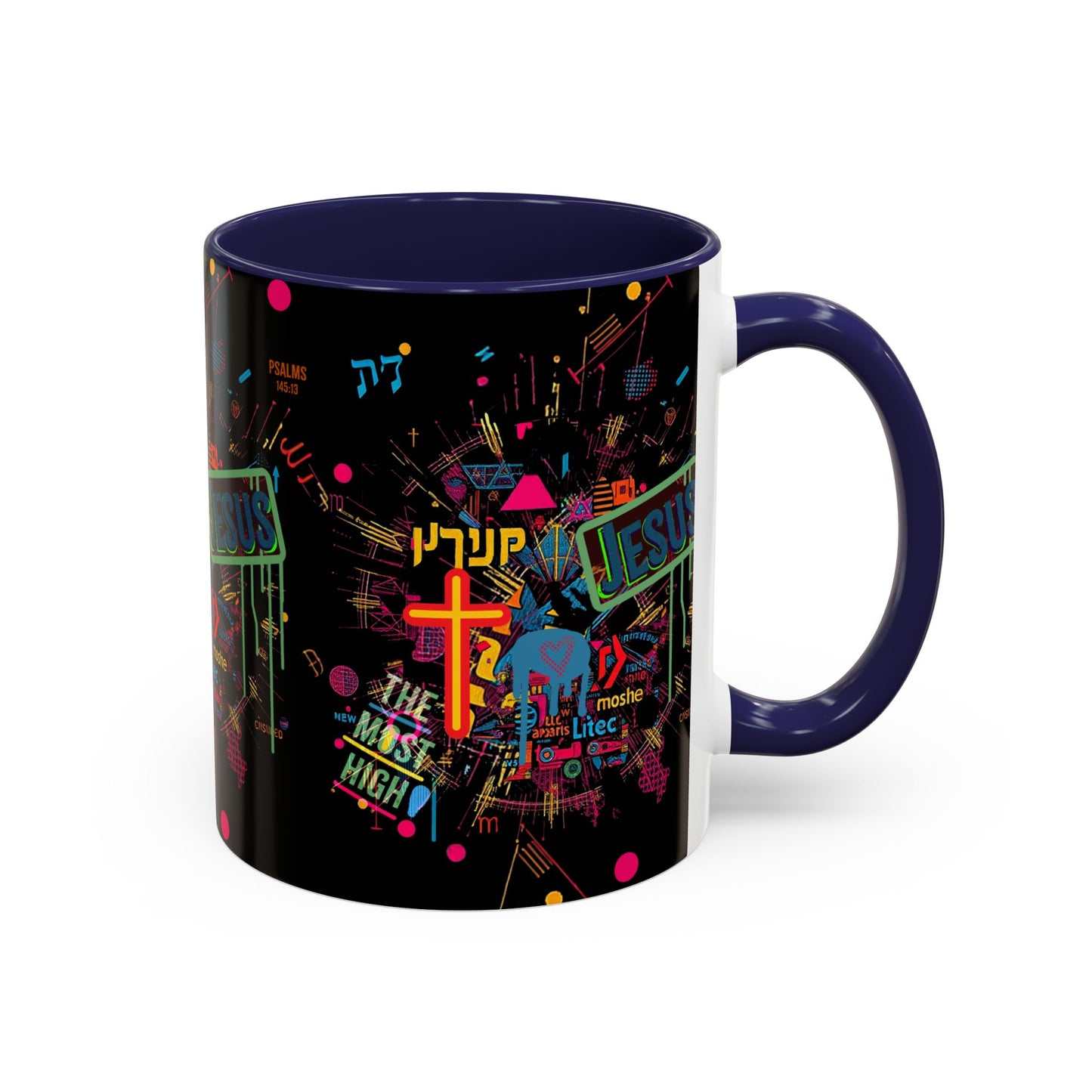 The Most High explosion, color Mug