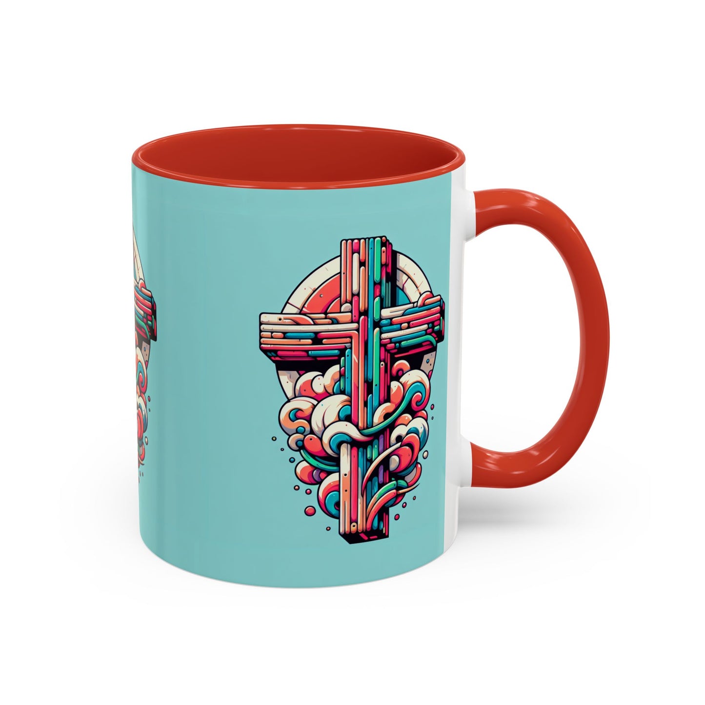 Pastel Cross, color Mug