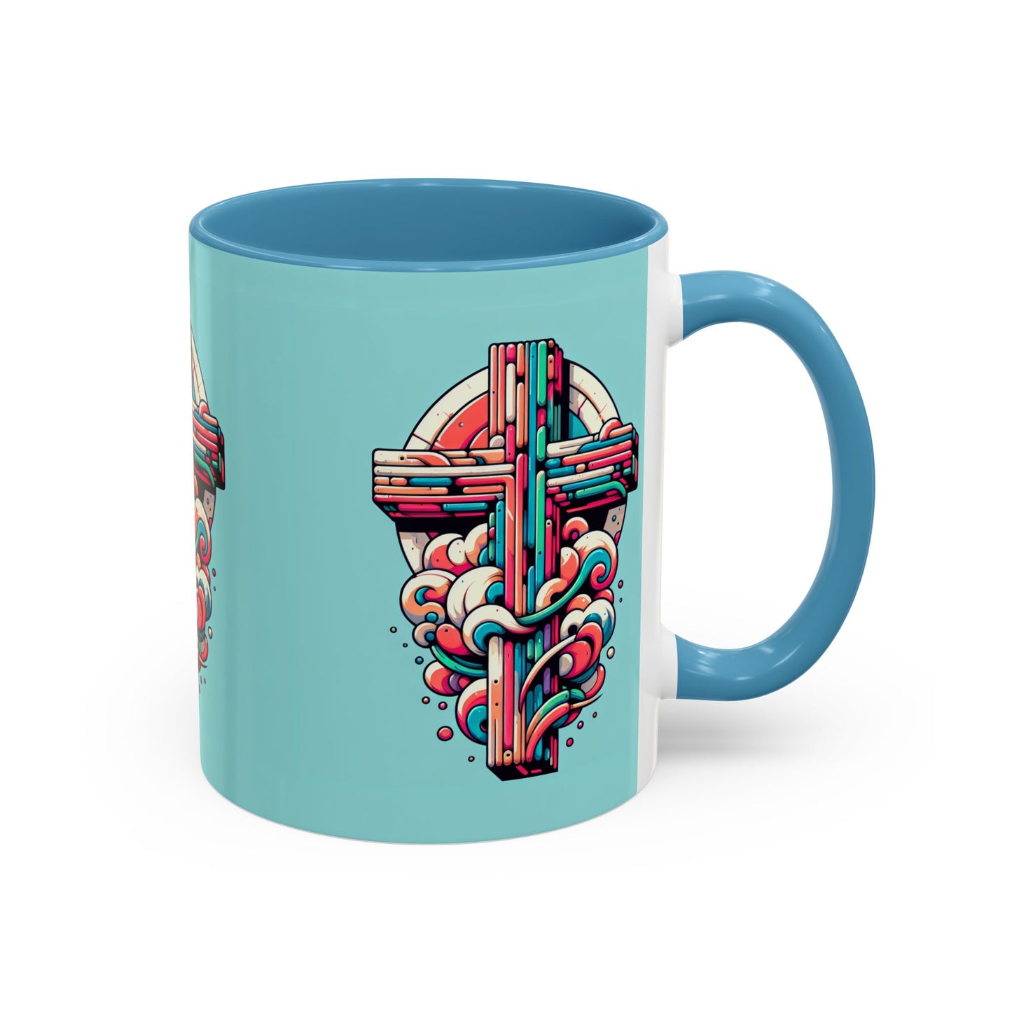 Pastel Cross, color Mug