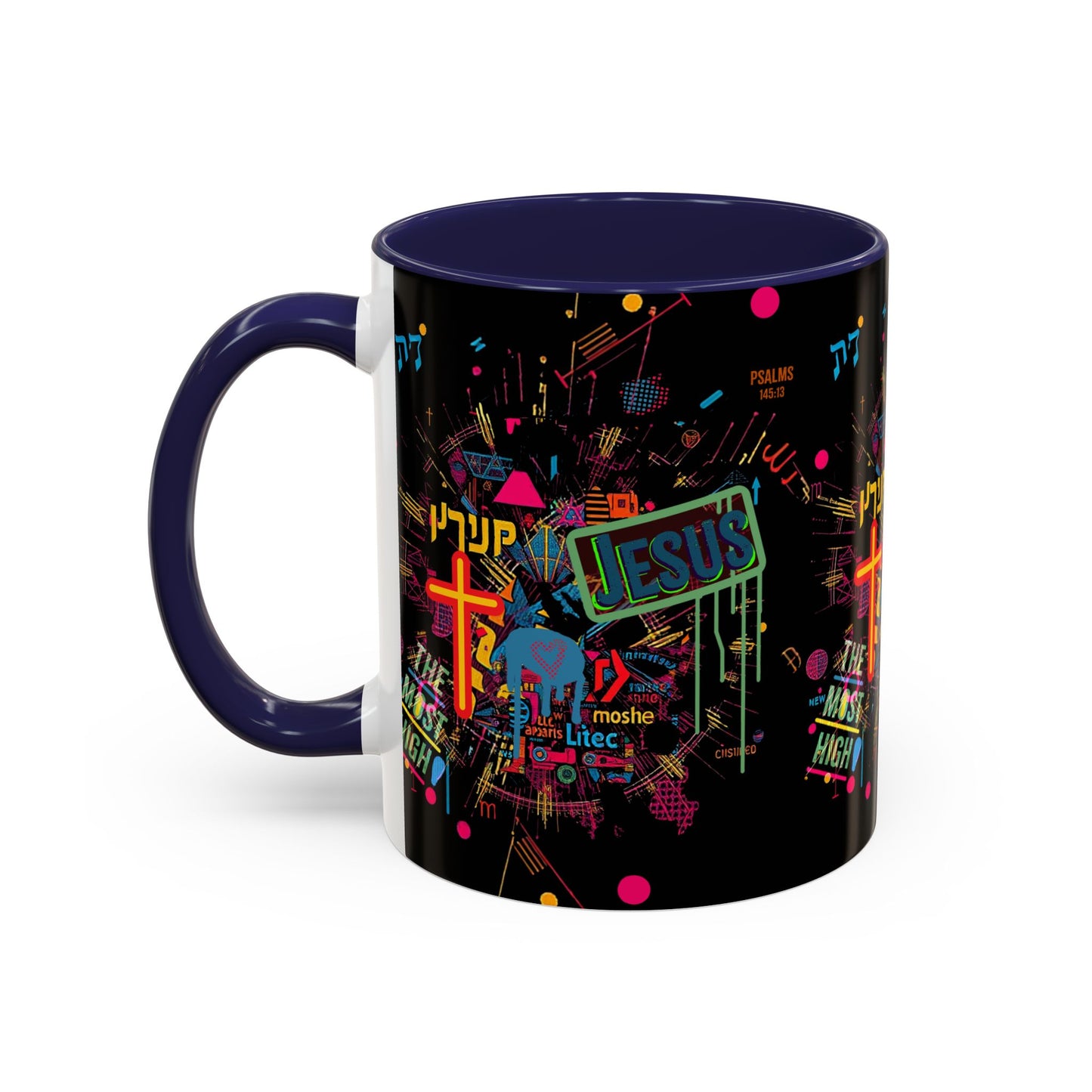 The Most High explosion, color Mug