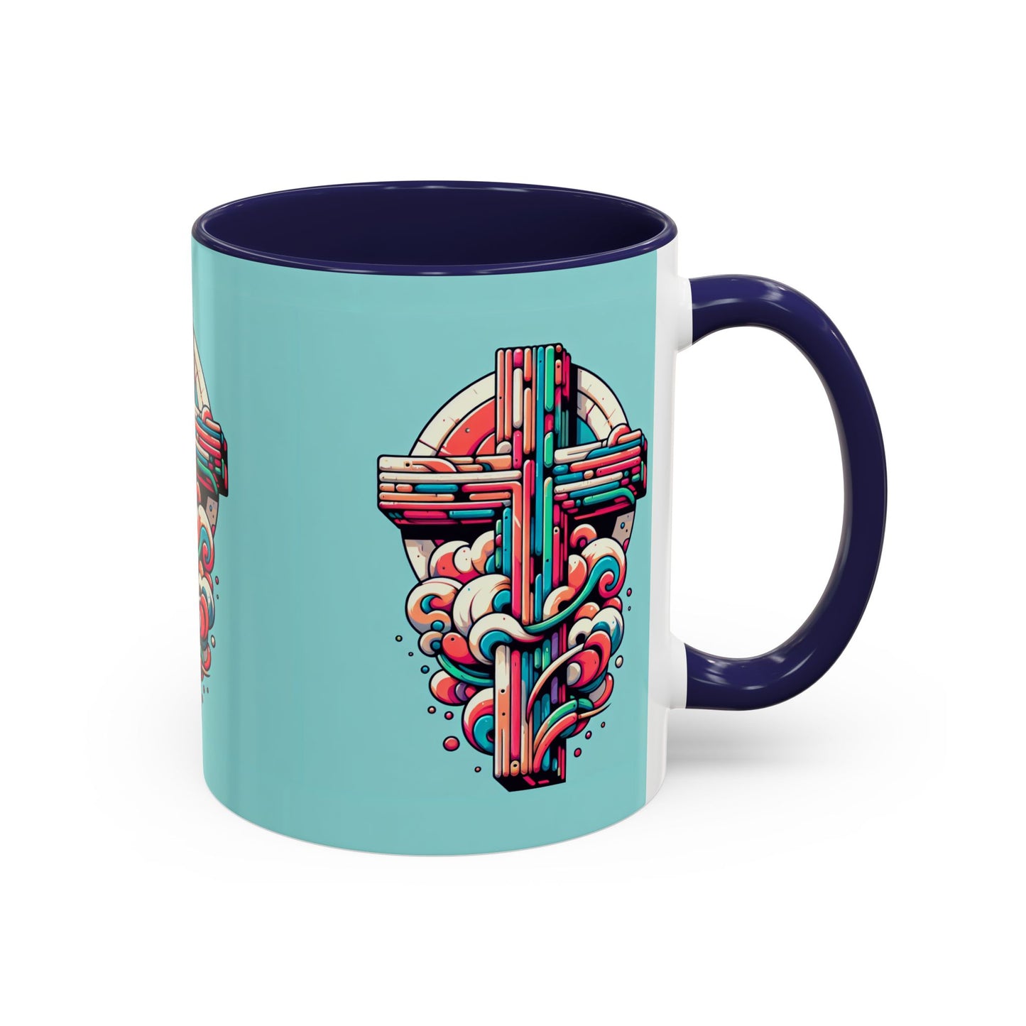 Pastel Cross, color Mug