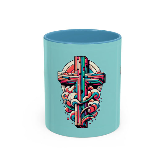 Pastel Cross, color Mug