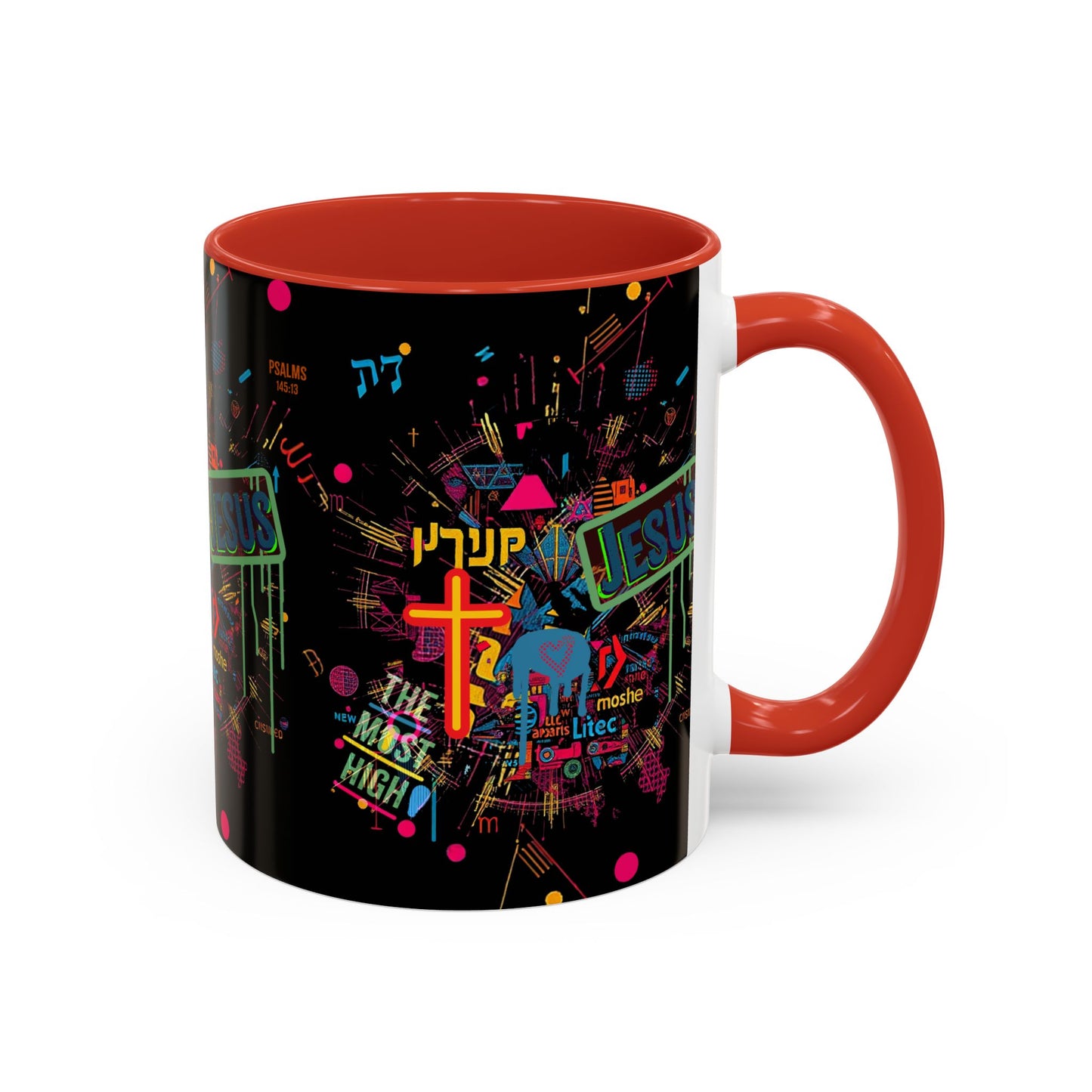 The Most High explosion, color Mug