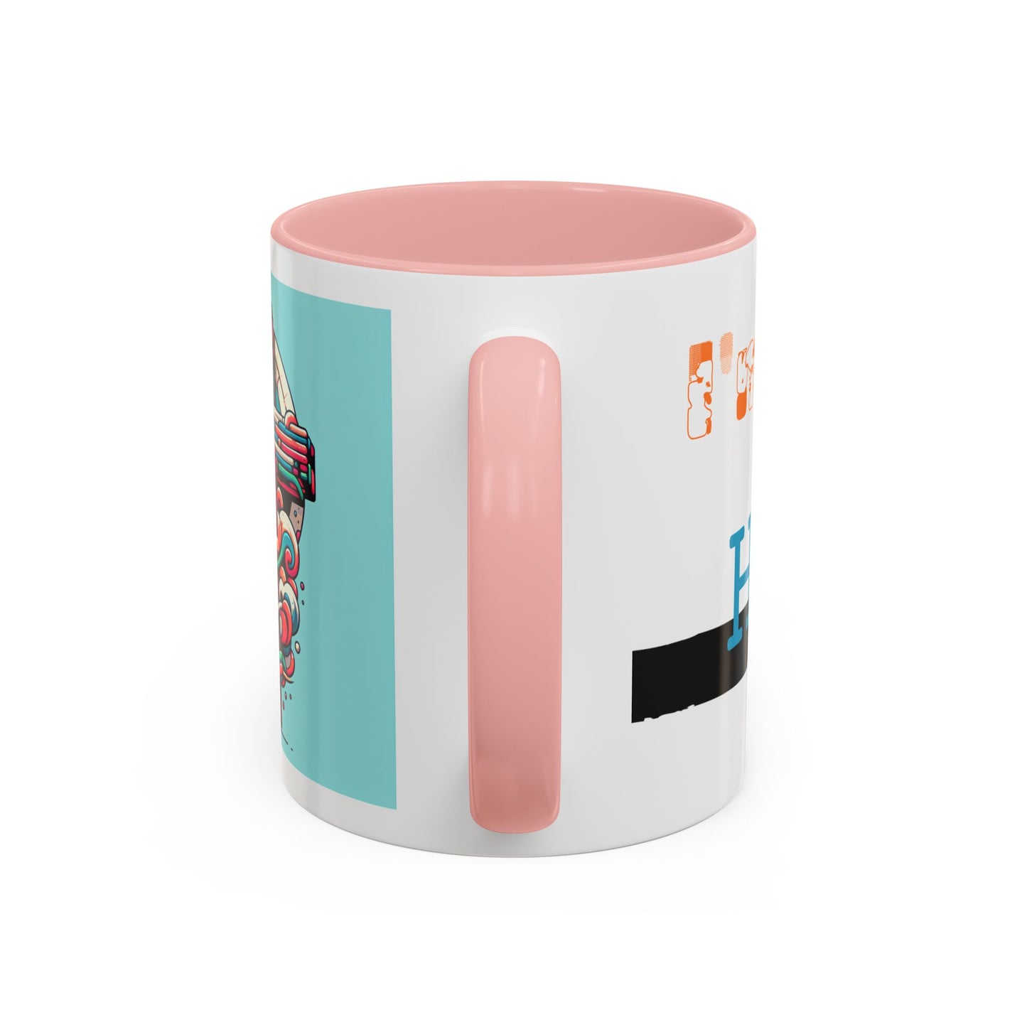 I'm with Him, color Mug 2