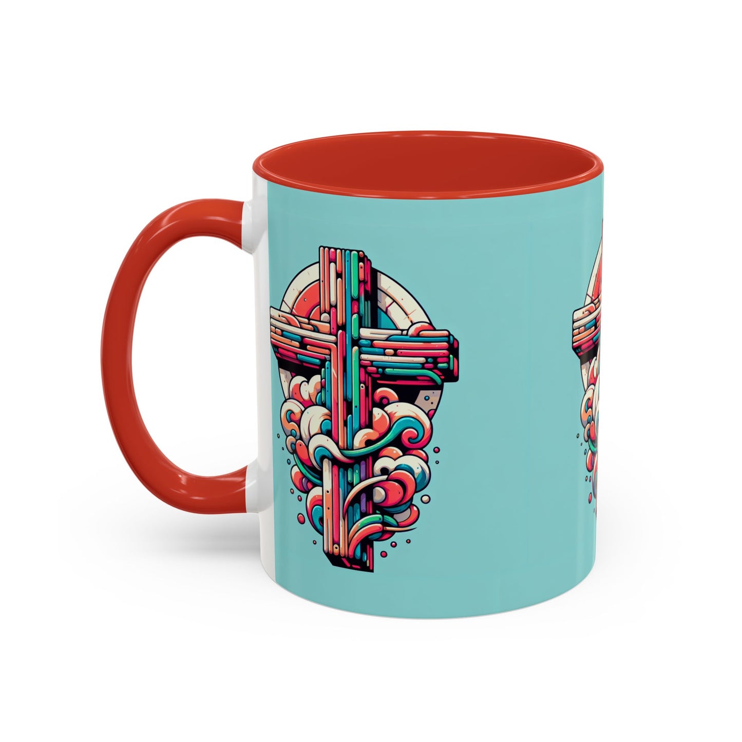 Pastel Cross, color Mug